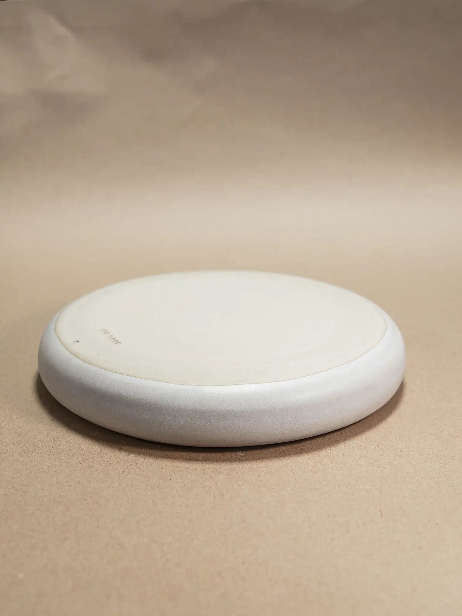 Donut schaal mat taupe