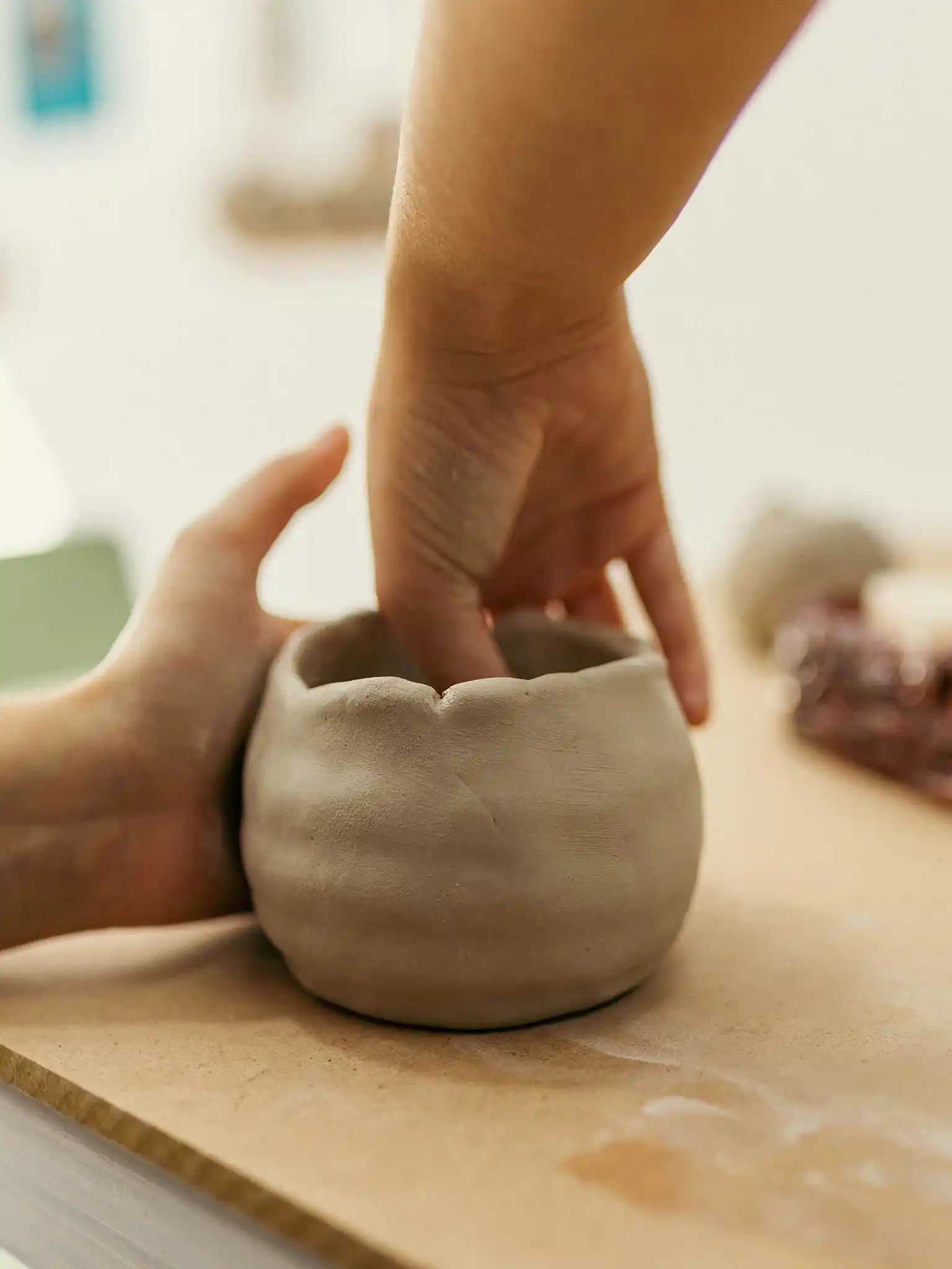 Workshop handvormen - kinderfeestje