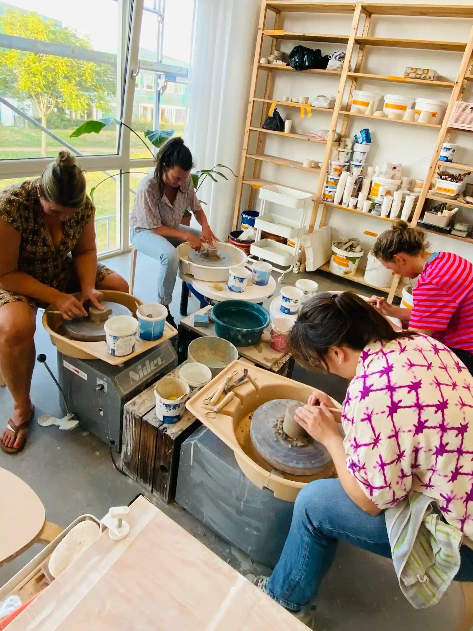 Workshop pottenbakken